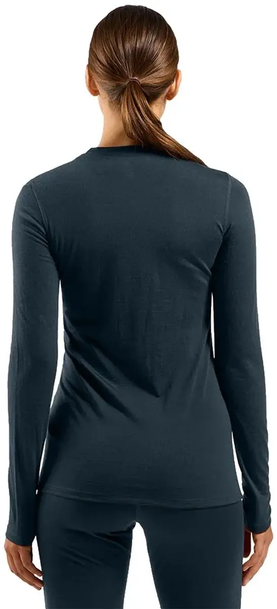 Odlo Merino 160 Basislaag Lange Mouwen - Blauw M Dames - afbeelding 2 van 4