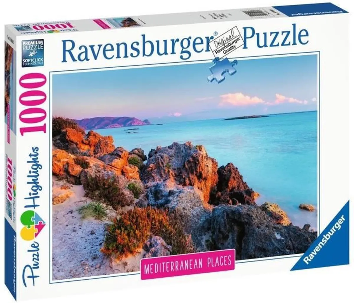 Ravensburger Griekenland Legpuzzel 1000 Stuks - 149803 - Multicolor
