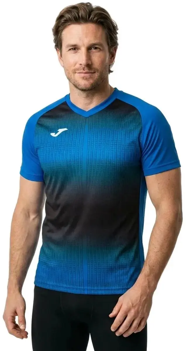Joma Tiger V T-shirt M - Royal/Black