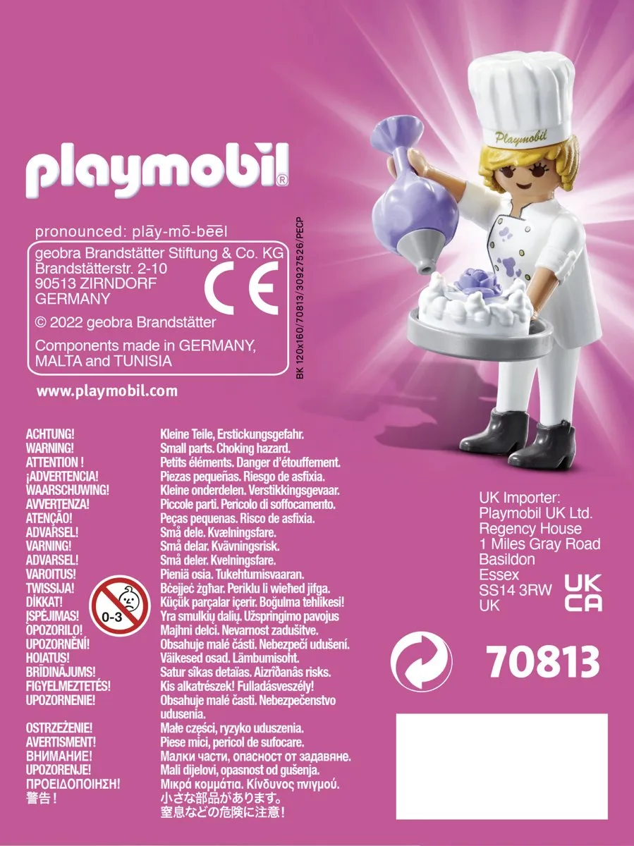 Playmobil Playmo-Friends Banketbakker 70813 - Multicolor