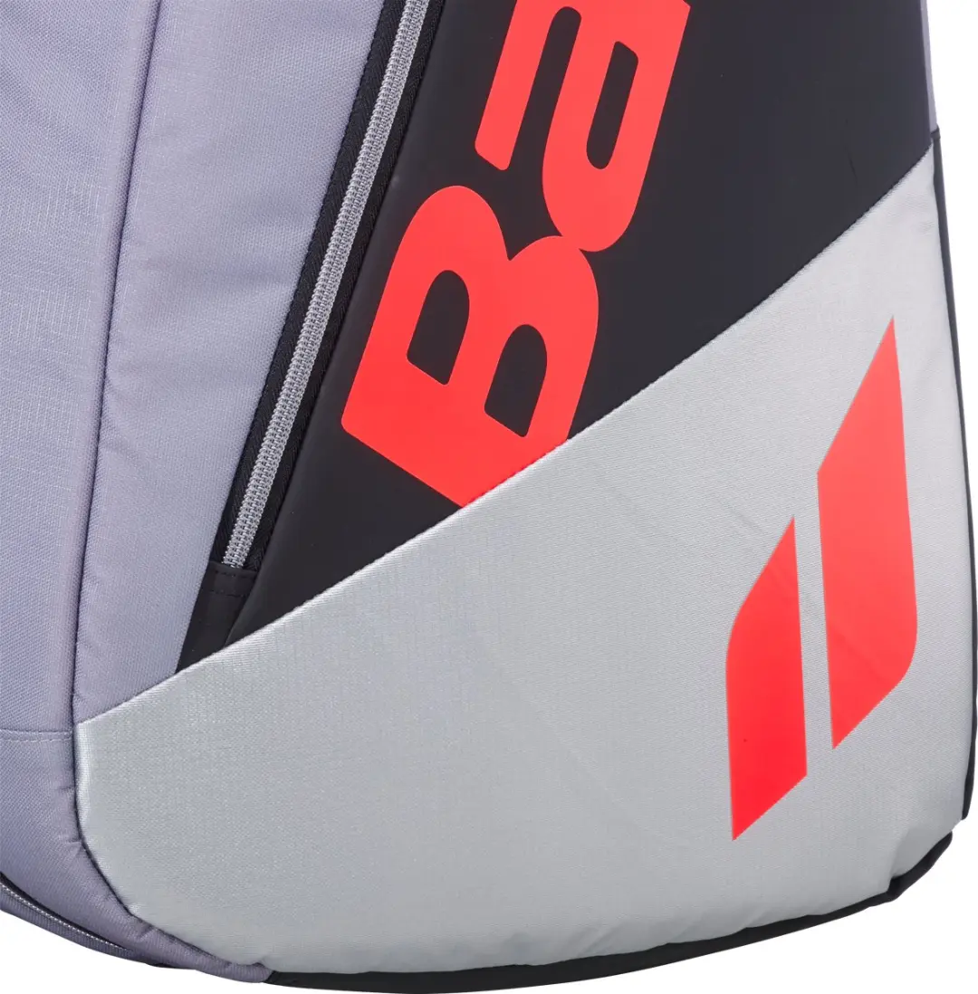 Babolat Pure Strike X9 Racketbag - 9 Rackets - Zwart/Grijs/RoodOranje - afbeelding 3 van 5