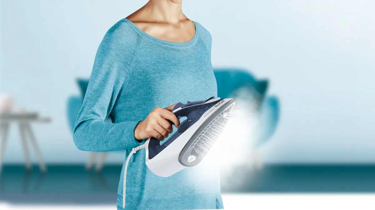 Tefal Express Steam FV2837 Stoomstrijkijzer - 2800W - Blauw/Grijs/Wit