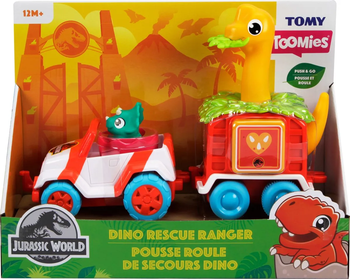 Tomy Dino Rescue Ranger Jurassic World Speelset - Multikleur