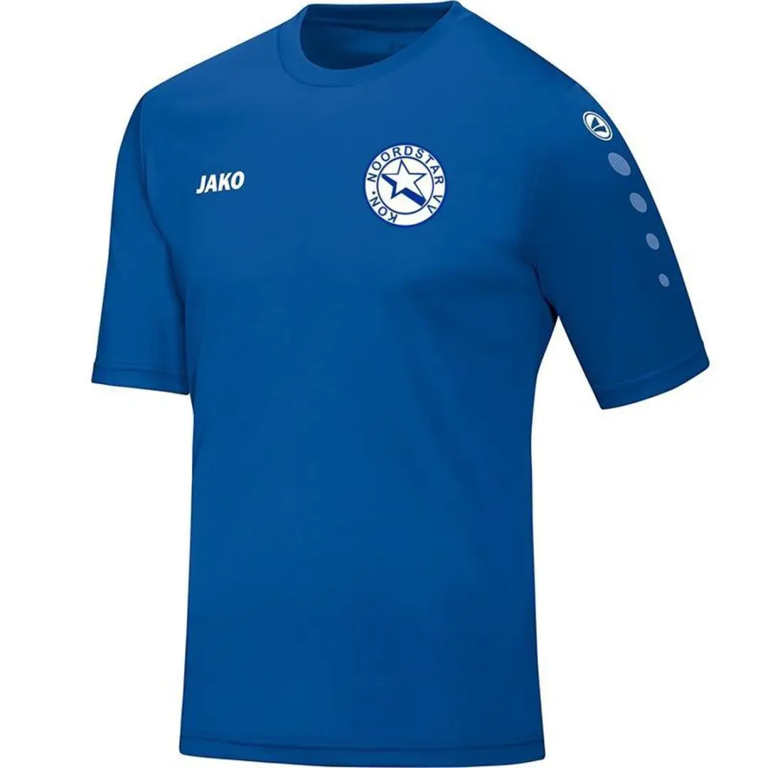 JAKO Team SS Sportshirt 128 - Blauw - afbeelding 6 van 6