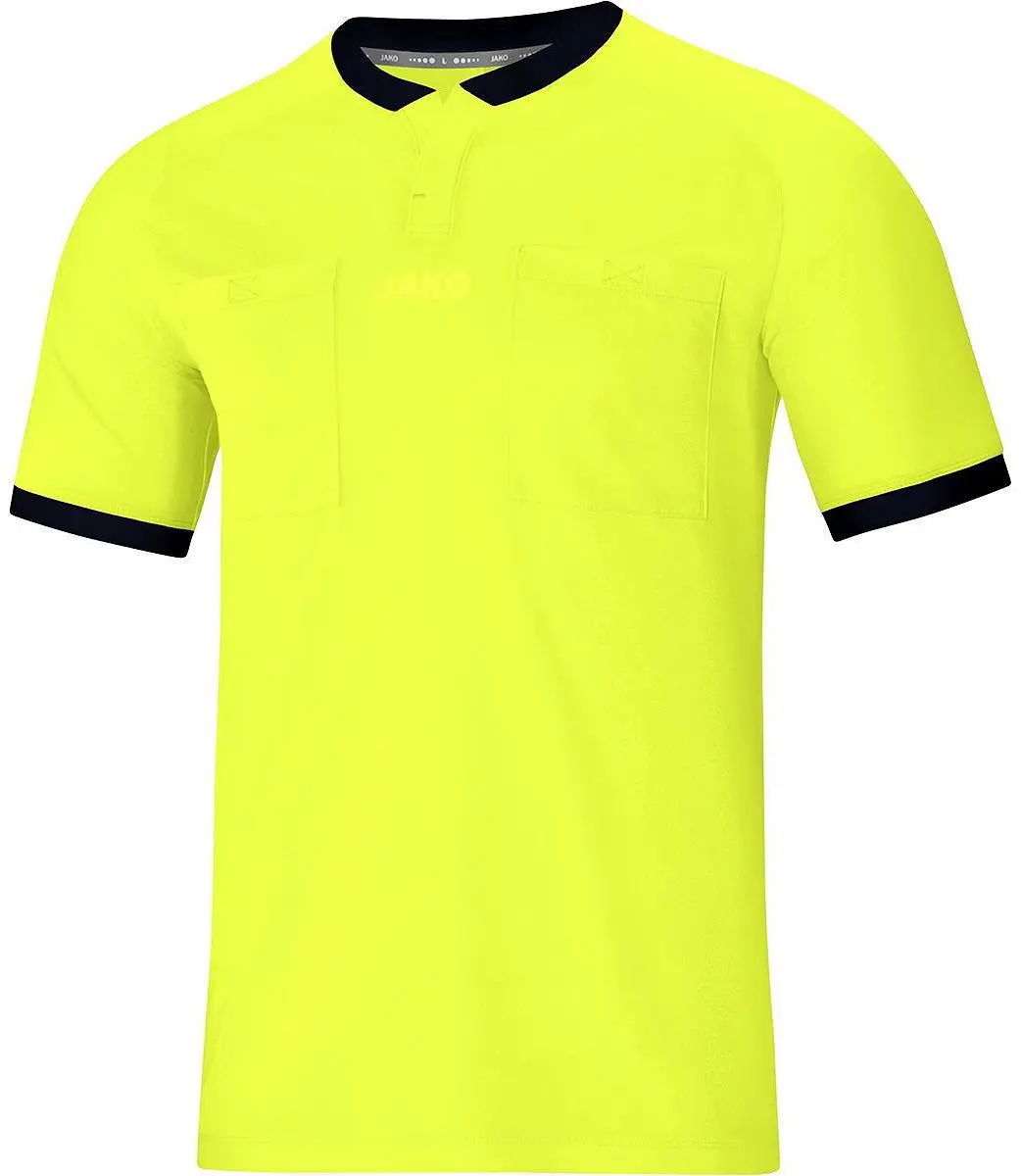JAKO Scheidsrechtersshirt Korte Mouw Heren - Limoen 3XL