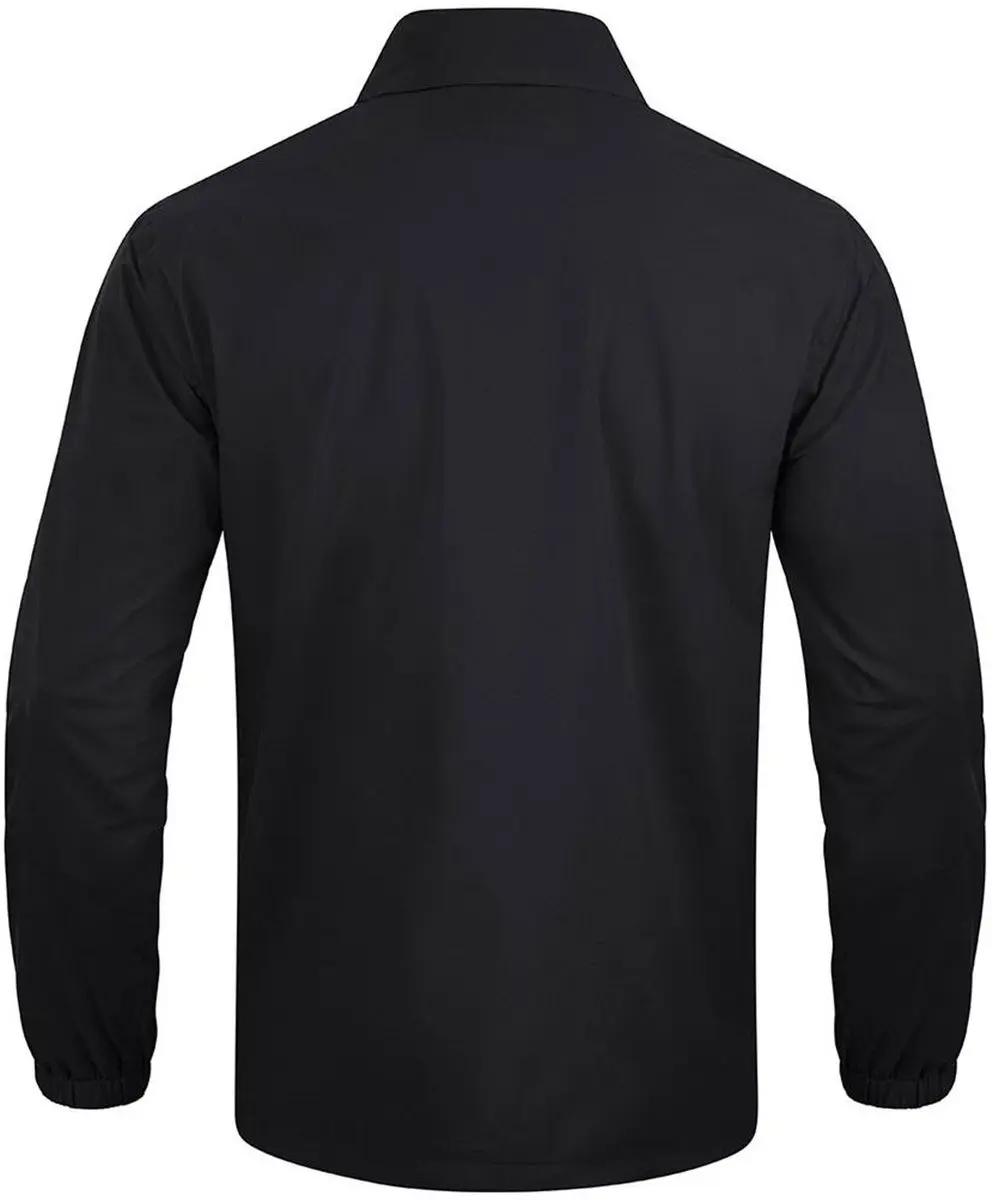 Jako Power Regenjas Junior 152 - Zwart/Wit