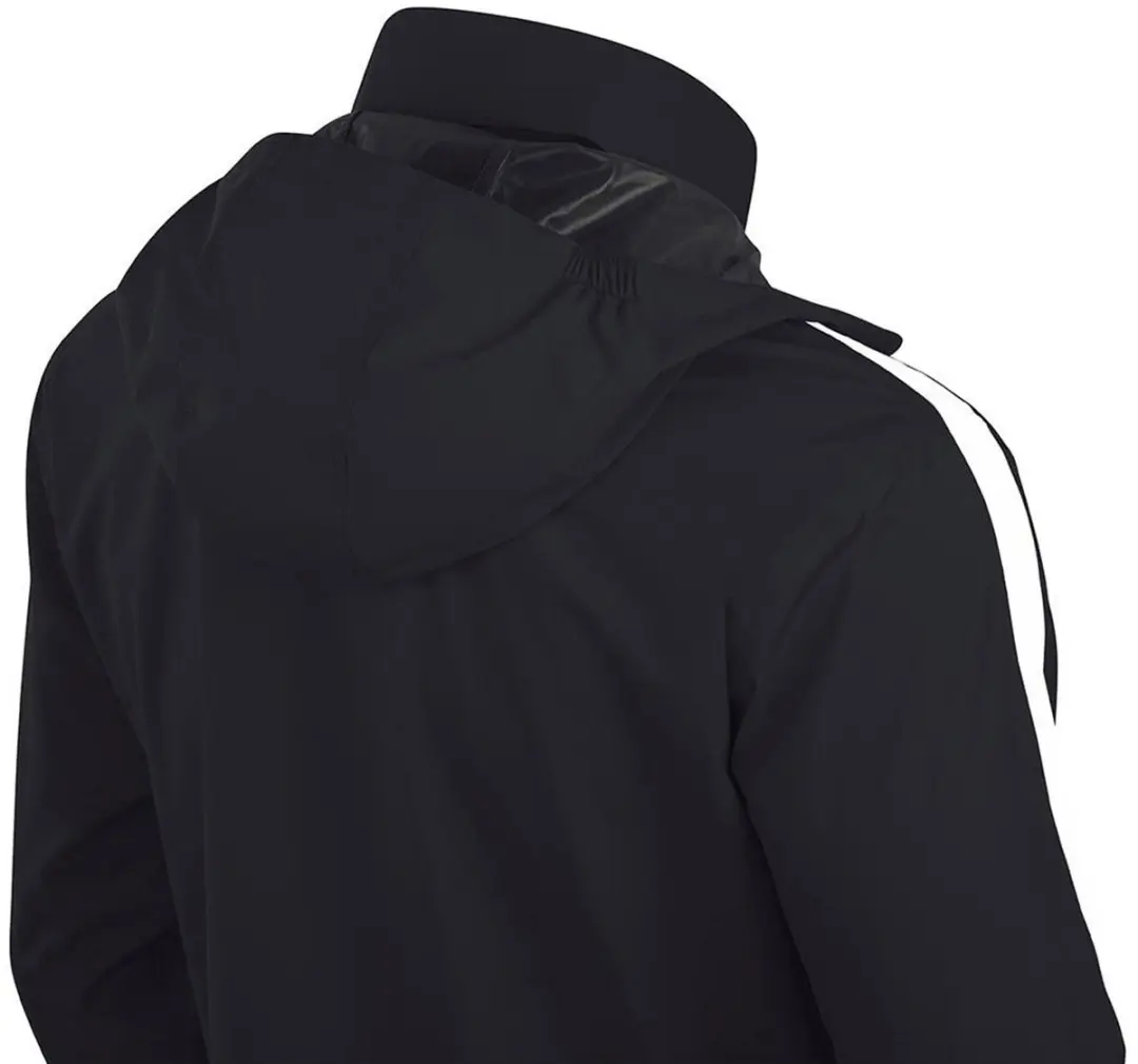 Jako Power Regenjas Junior 152 - Zwart/Wit