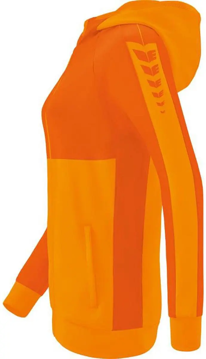 Erima Six Wings Trainingsjack Dames - Oranje - Maat 36