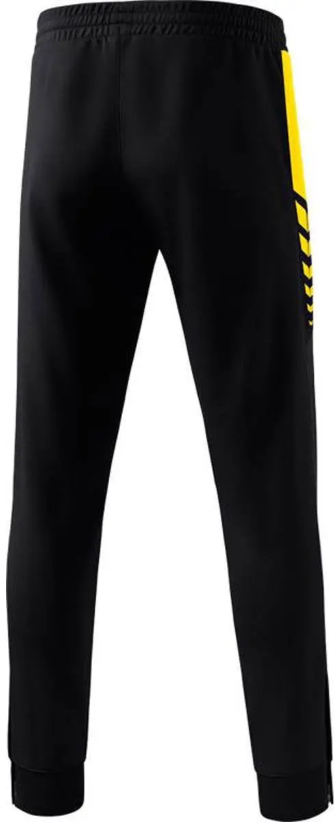 Erima Six Wings Worker Broek Kinderen 116 - Geel/Zwart
