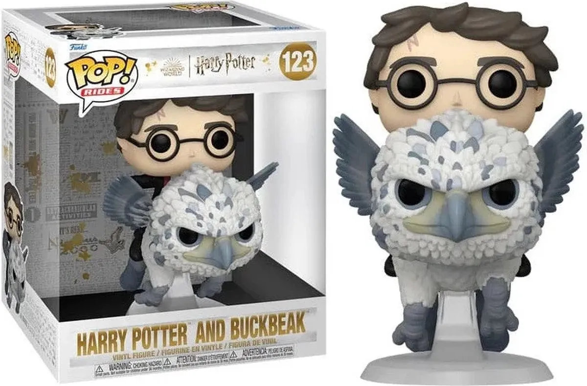 Funko Harry Potter Pop! Rides Buckbeak Deluxe 760008 - Multicolor