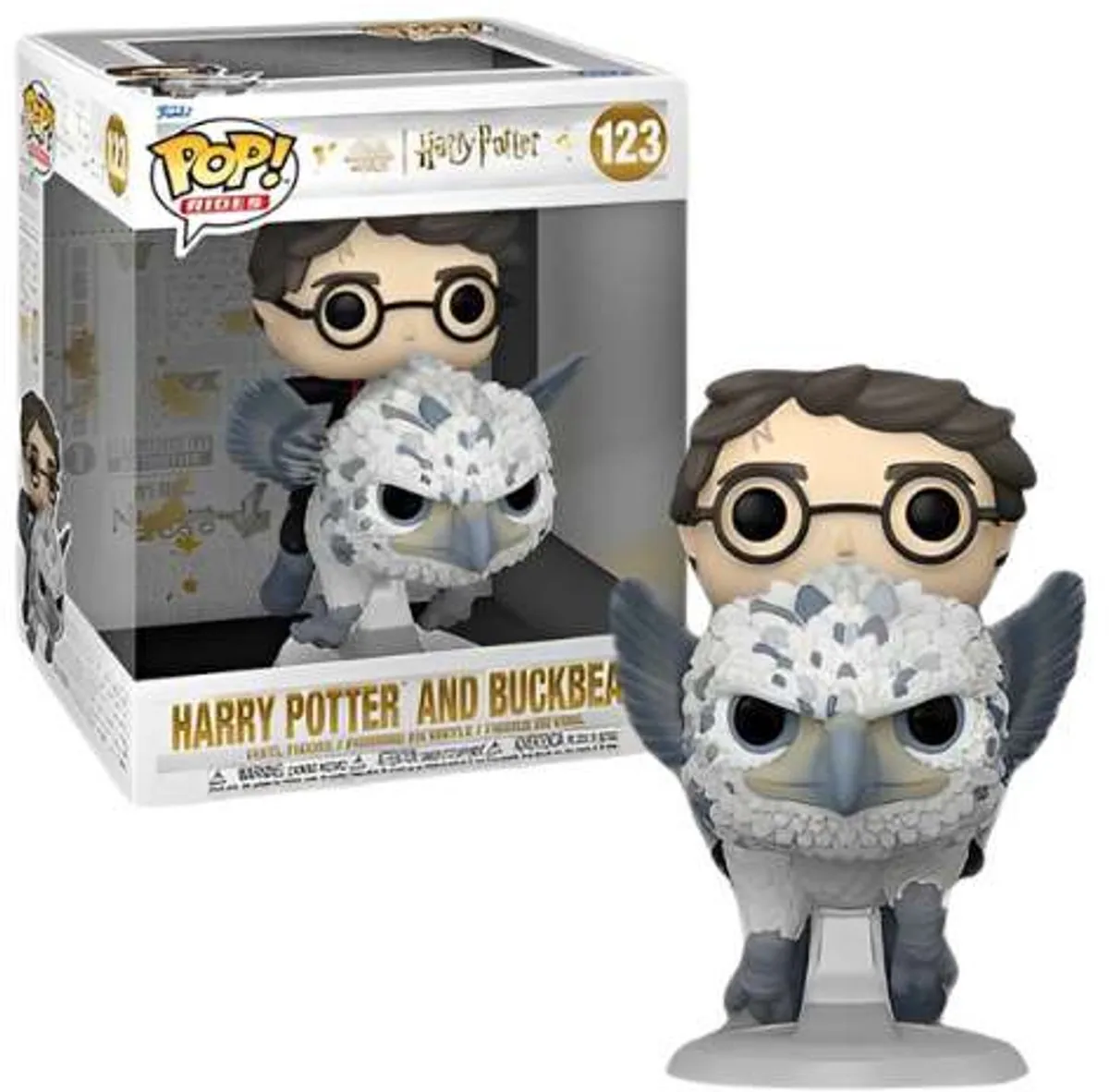 Funko Harry Potter Pop! Rides Buckbeak Deluxe 760008 - Multicolor