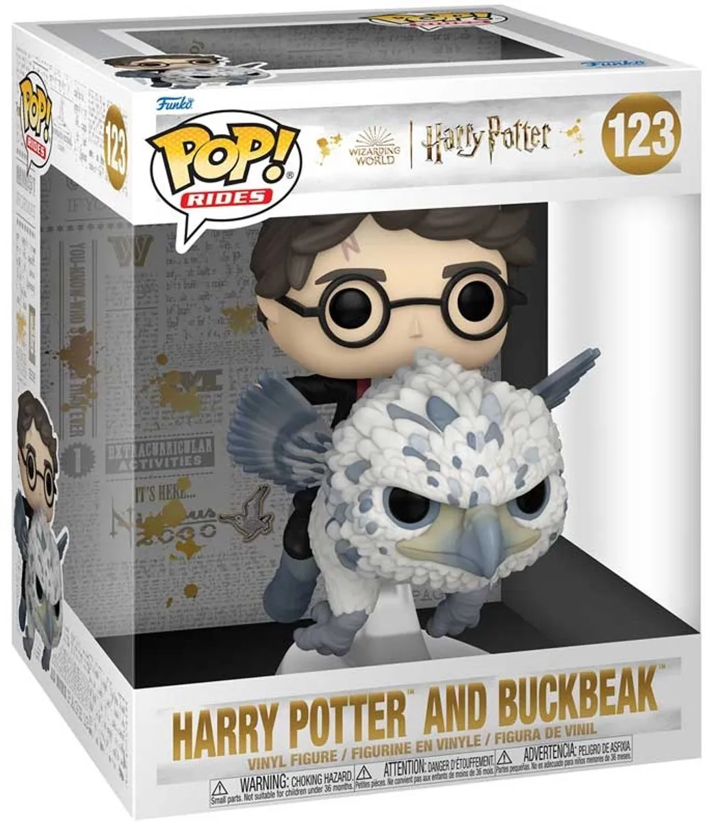 Funko Harry Potter Pop! Rides Buckbeak Deluxe 760008 - Multicolor