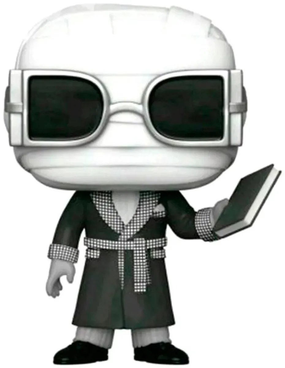 Funko Pop! Movies Monsters The Invisible Man US Exclusief - Zwart/Wit - afbeelding 3 van 6
