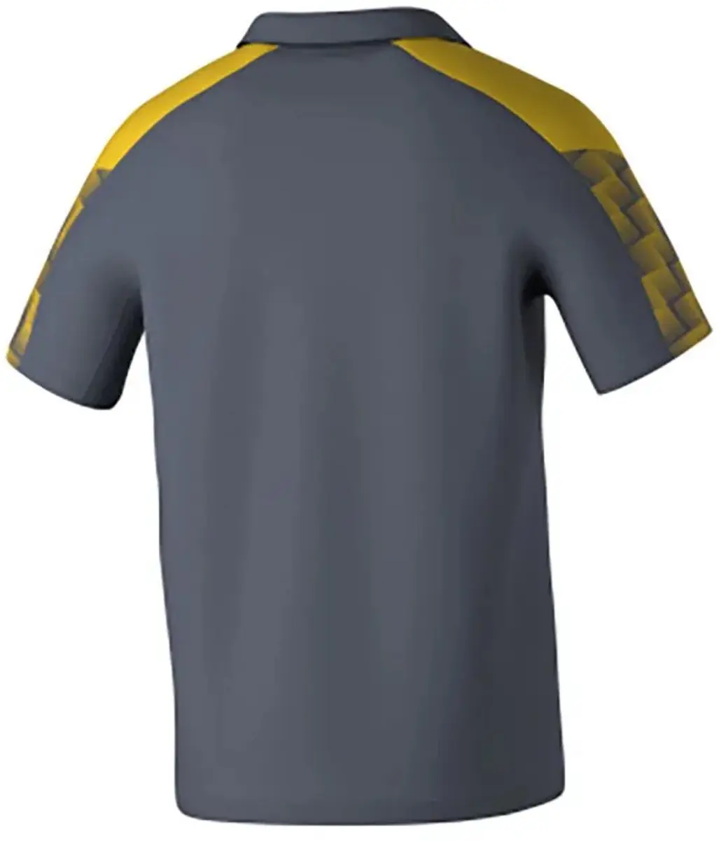 Erima Evo Star Polo Heren - Grijs/Geel L