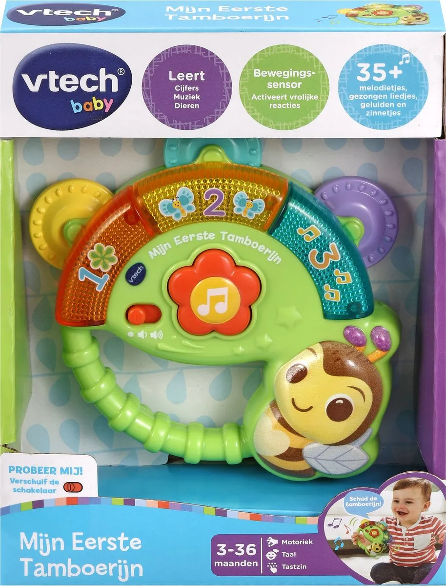 VTech Dierenvriendjes Tamboerijn - Educatief Speelgoed - Meerkleurig