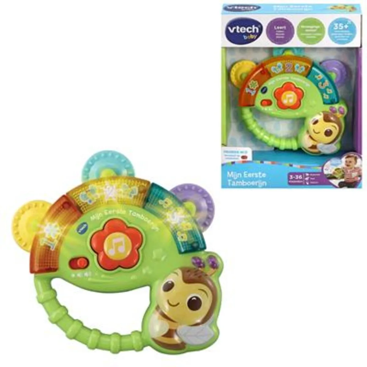 VTech Dierenvriendjes Tamboerijn - Educatief Speelgoed - Meerkleurig