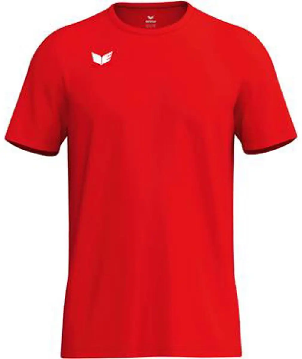 Erima Intro Functioneel T-Shirt Heren - Rood - 3XL