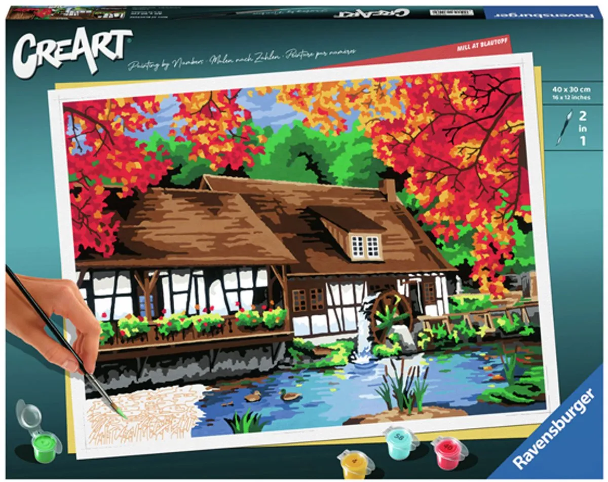Ravensburger Creart Molen in Blautopf