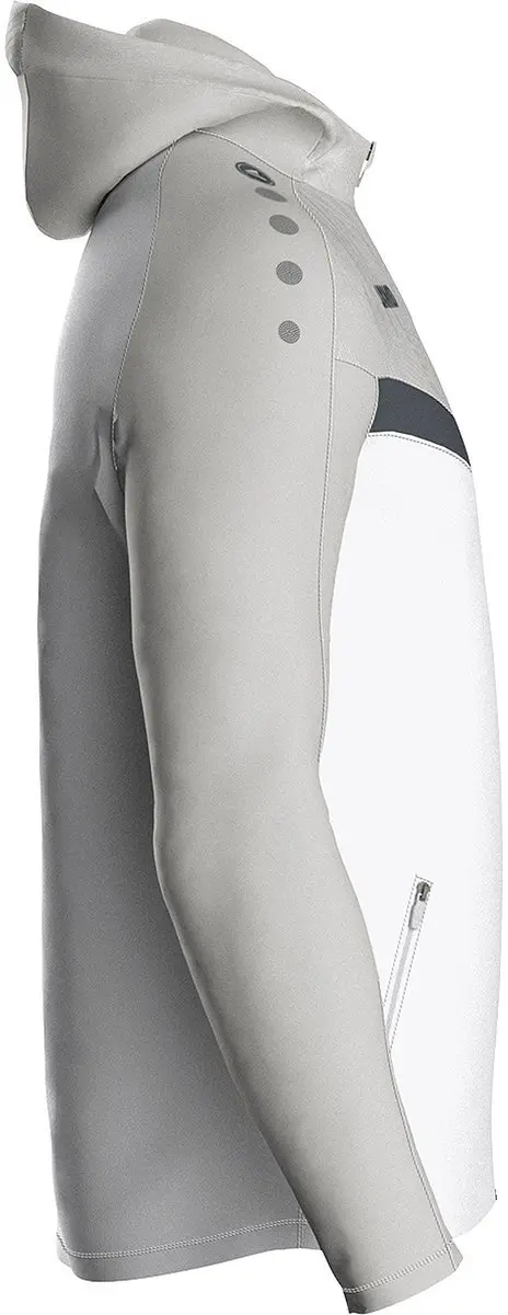 Jako Iconic Jas Met Kap Heren - Wit/4XL