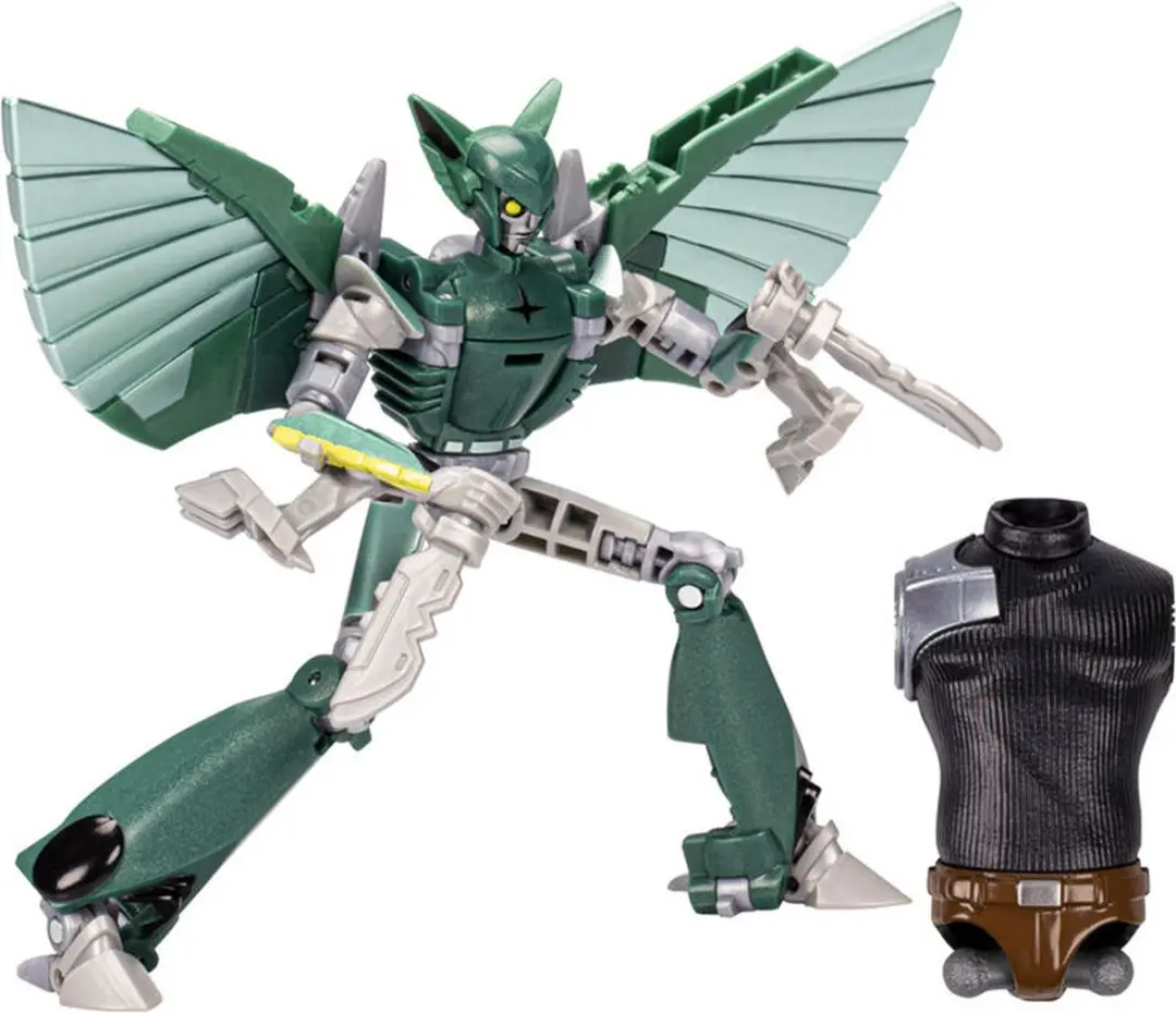 Transformers Toys EarthSpark Deluxe Class Terran Nightshade, 5 Inch Action Figur