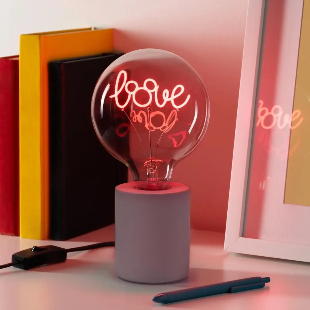 Paladone Disney Mickey Mouse Neon LED Lamp - Rood - E27