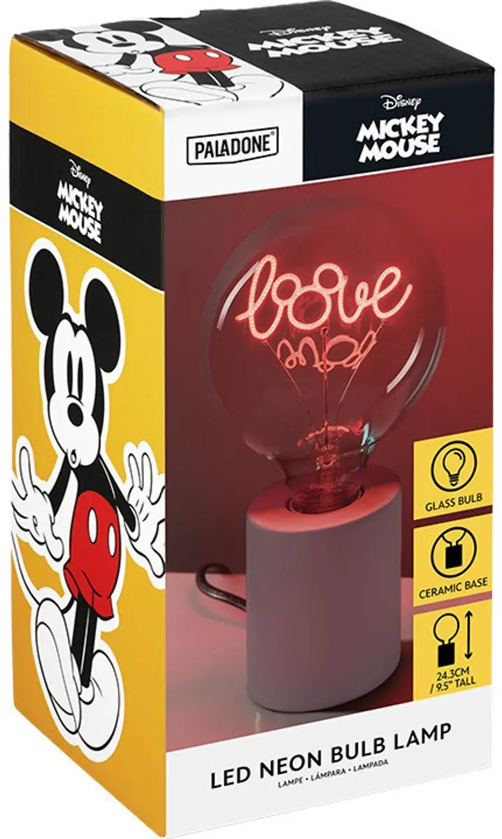 Paladone Disney Mickey Mouse Neon LED Lamp