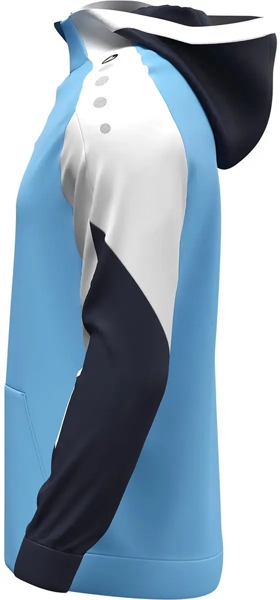 Jako Dynamic Half Zip Kinderen 164 - Hemelsblauw/Wit/Marine