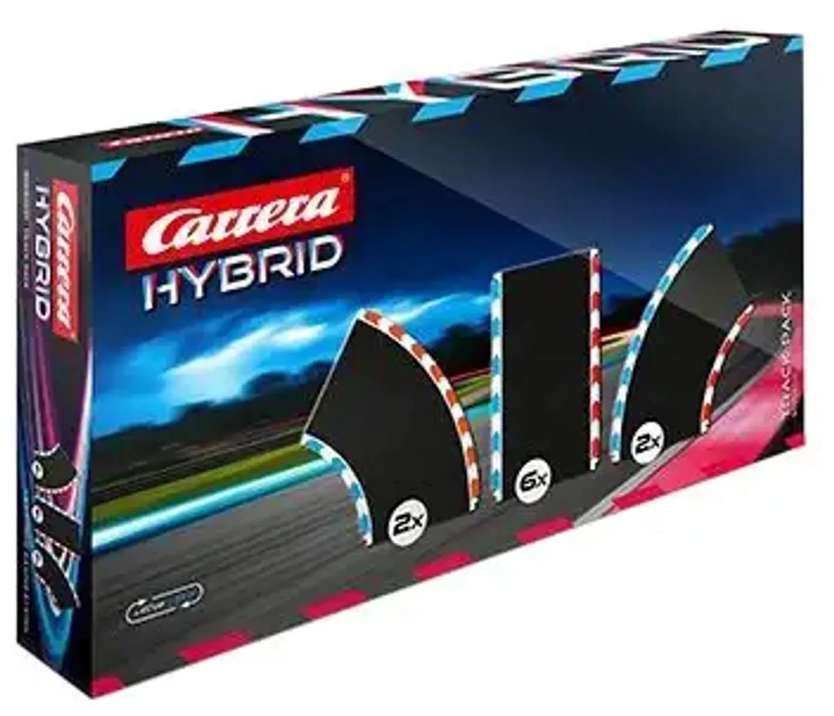 Carrera Hybrid Racebaan Track Pack 1 CAR50052001 - 10 Stuks - Multi