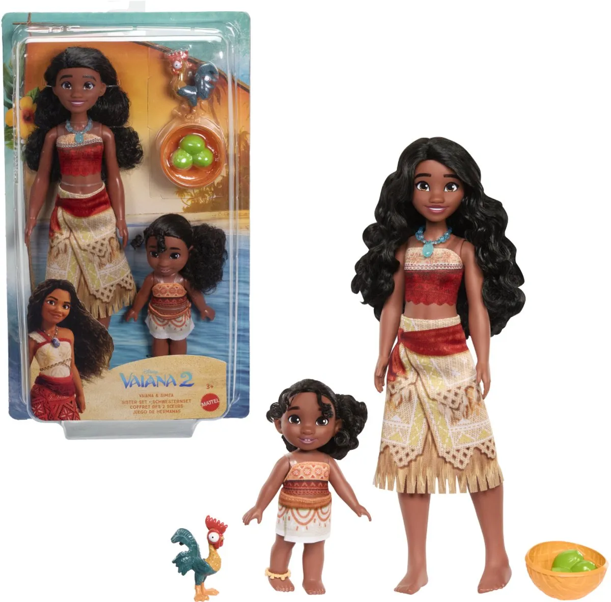 Disney Princess Vaiana en Simea Zussenset
