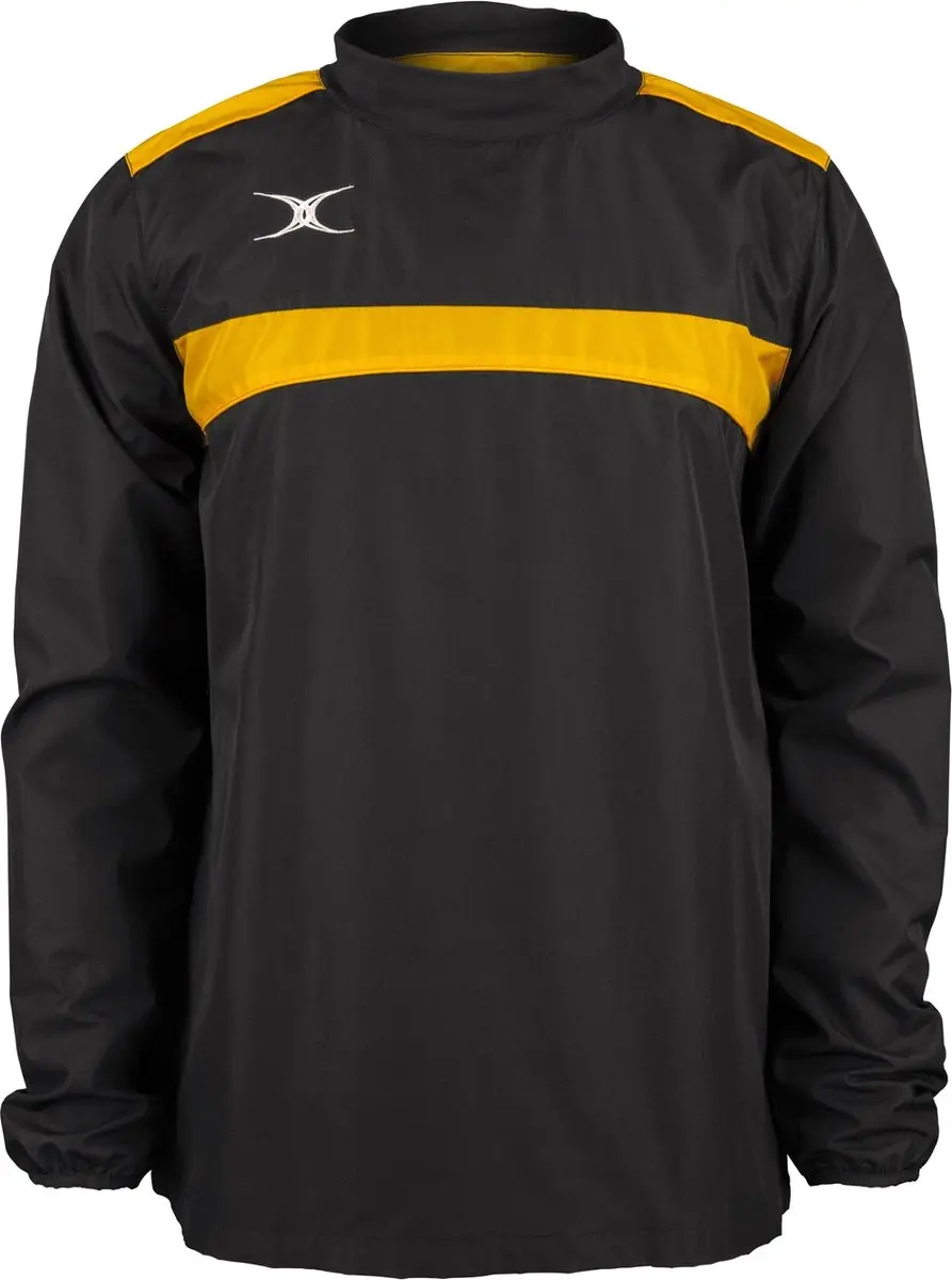 Gilbert Training Top Photon Warm Up Zwart / Geel