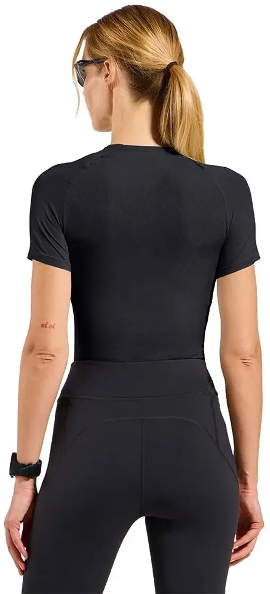 ODLO Performance X-Light Base Layer Korte Mouwen - M - Zwart