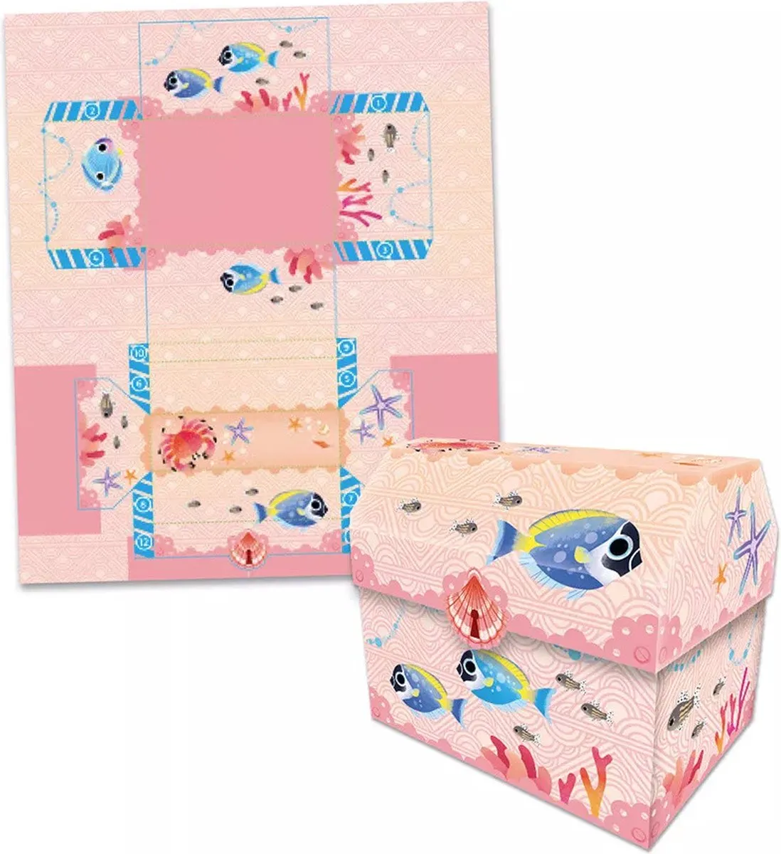 Janod Magic Ocean Origami - 20 Stuks - Multicolor