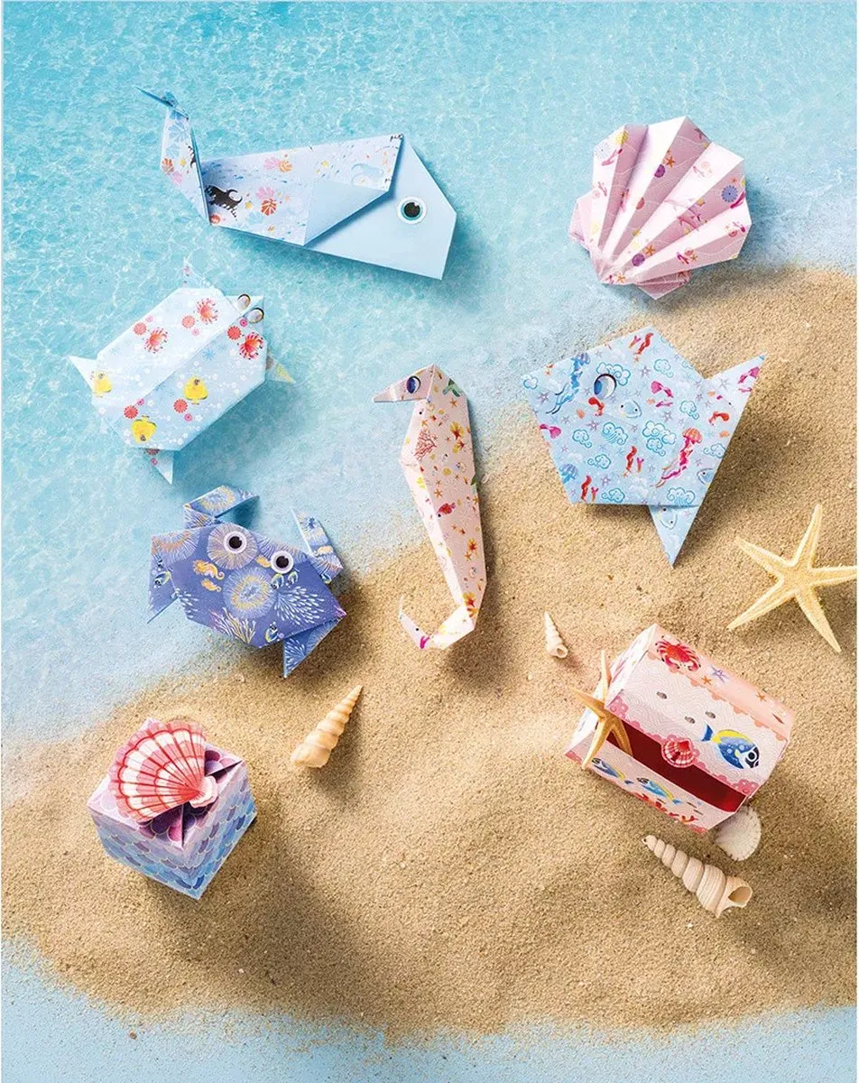 Janod Magic Ocean Origami - 20 Stuks - Multicolor