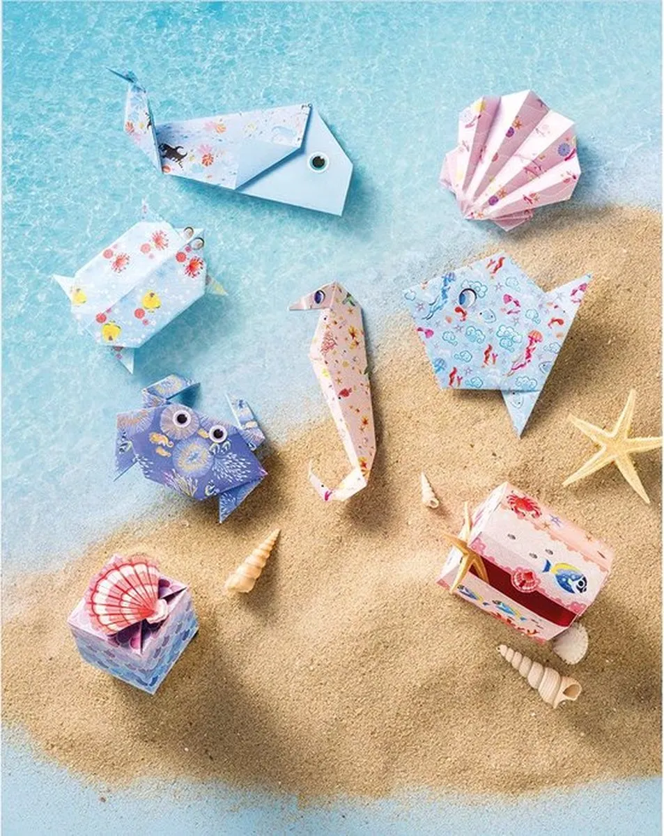 Janod Magic Ocean Origami - 20 Stuks - Multicolor