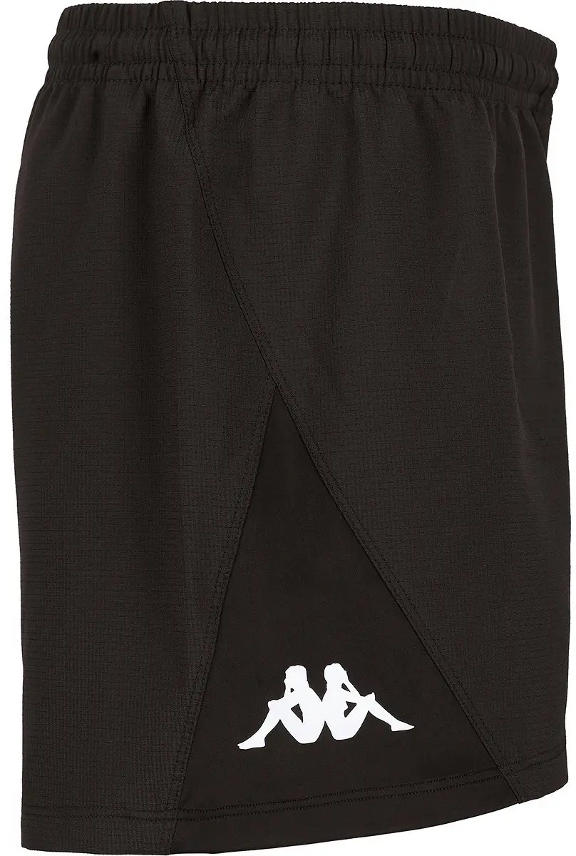 Kappa Bejan Rugbyshort Heren - XL - Zwart