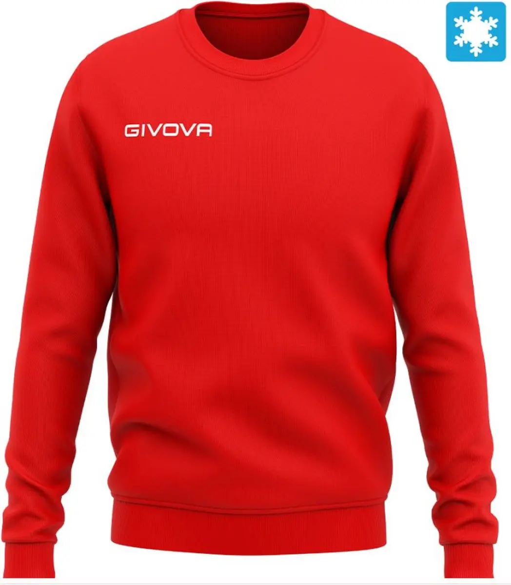 Givova Sweatshirt - Rood L - afbeelding 2 van 3