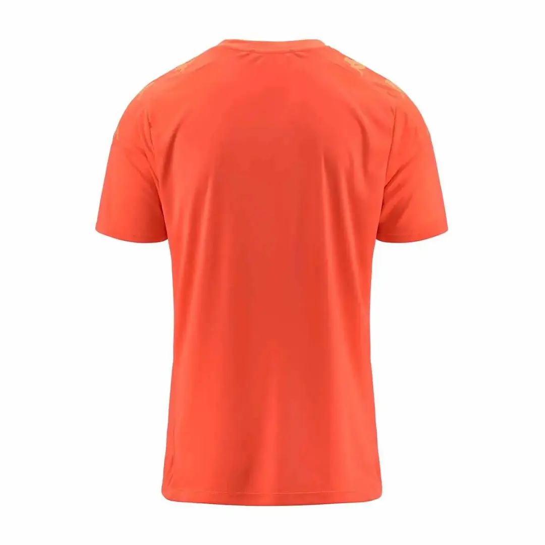 Kappa Gianto T-shirt Korte Mouwen - XL - Oranje