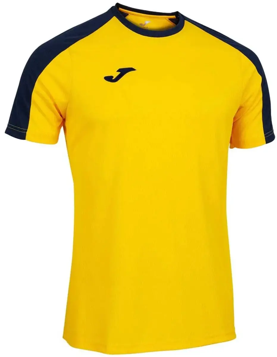 Joma Eco-Championship Shirt Kinderen 128 - Geel/Marine - afbeelding 4 van 5