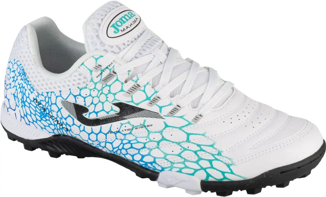Joma Maxima 25 MAXS TF, Mannen, Wit, Voetbalschoenen, maat: 44,5