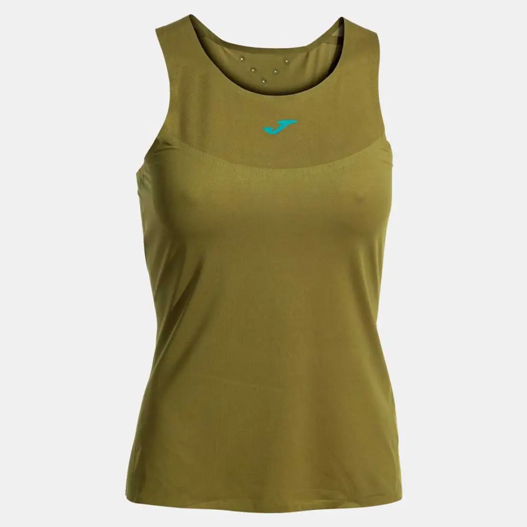 Joma R-city Mouwloos T-shirt M - Groen