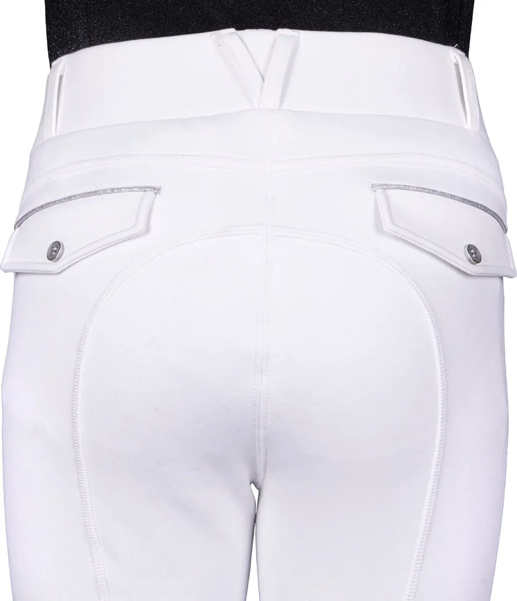 QHP Winterrijlegging Juliet Junior Full Grip 40 - Wit - afbeelding 6 van 6