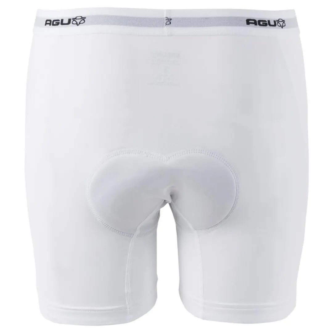 AGU Essential Undershort Fietsonderbroek - Wit - L
