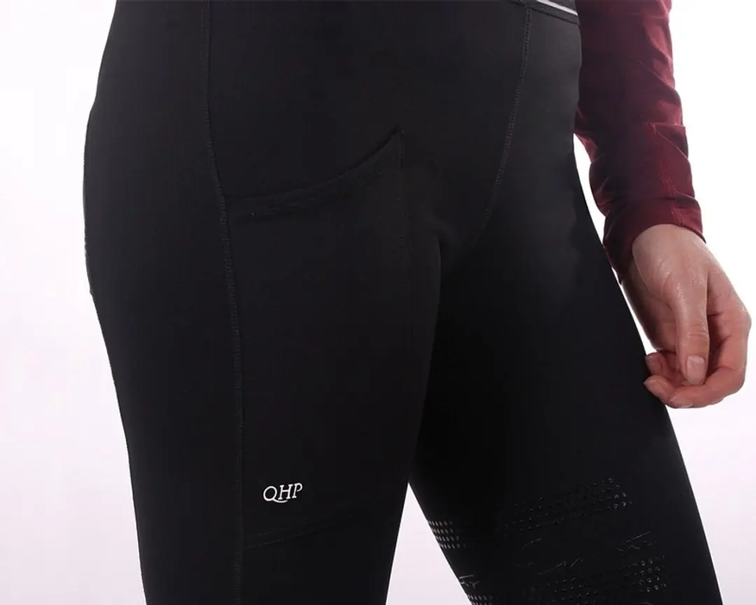 QHP Rijlegging Eden Anti-Slip Zitvlak - Zwart