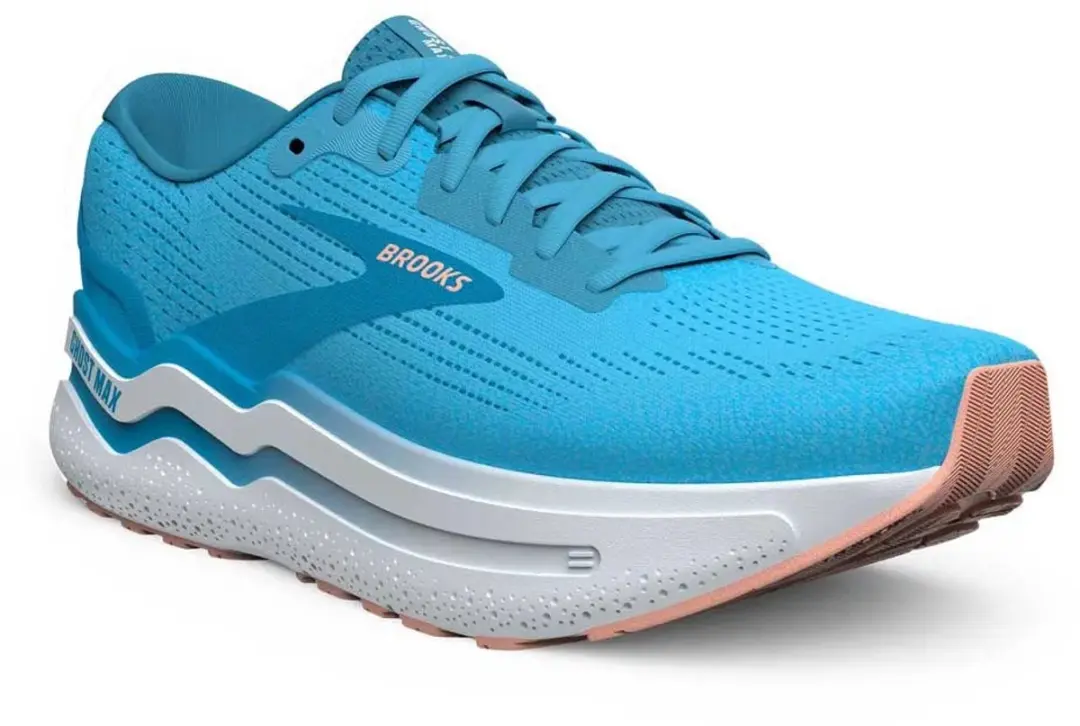 Brooks Ghost Max 2 Dames Hardloopschoenen - Blauw - afbeelding 4 van 6