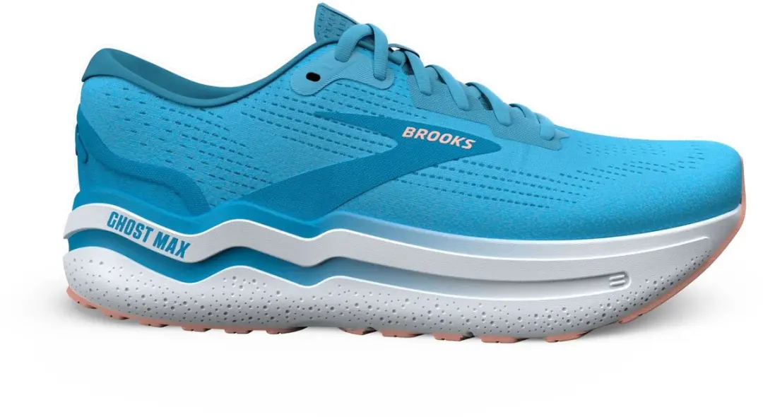 Brooks Ghost Max 2 Dames Hardloopschoenen - Blauw - afbeelding 2 van 6