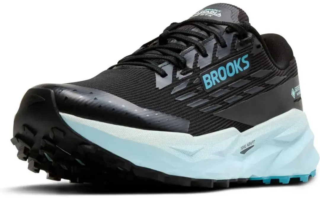Brooks Cascadia 19 GTX Trailrunningschoenen Dames - 39 - Zwart/Blauw