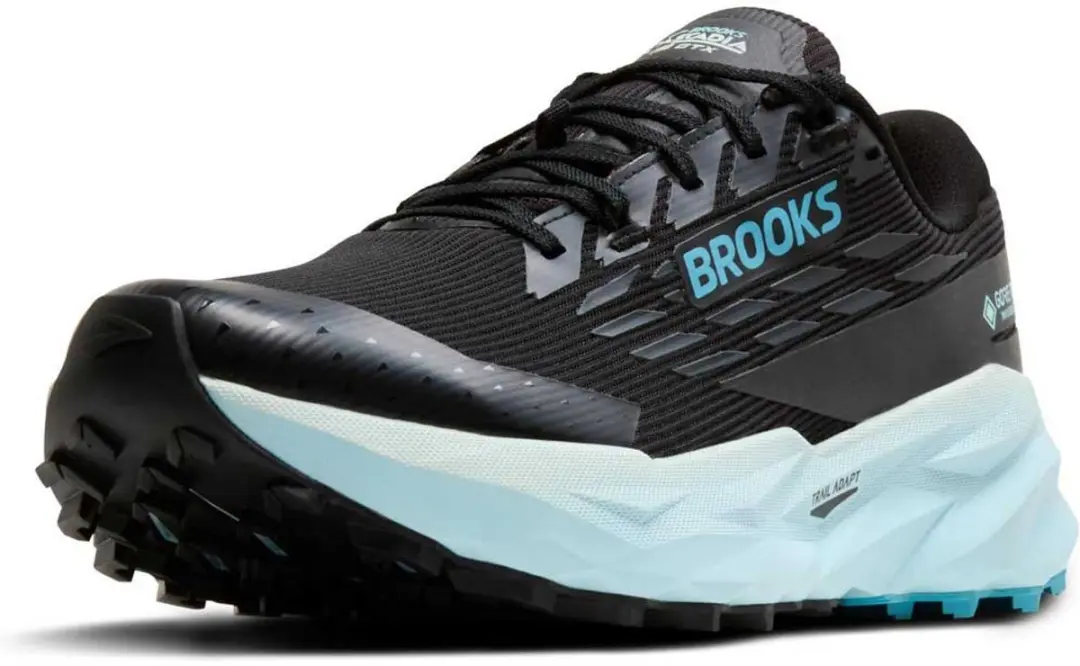 Brooks Cascadia 19 GTX Trailrunningschoenen Dames - 39 - Zwart/Blauw