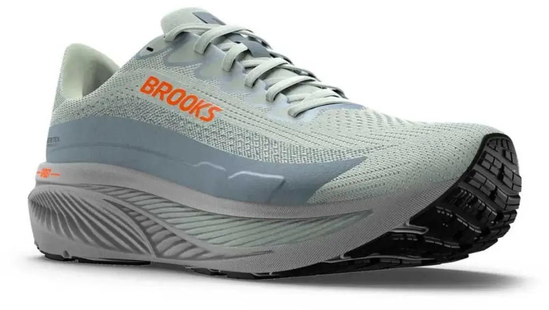 Brooks Ghost 17 Gore-Tex Hardloopschoenen - 40.5 - Grijs/Blauw/Orange