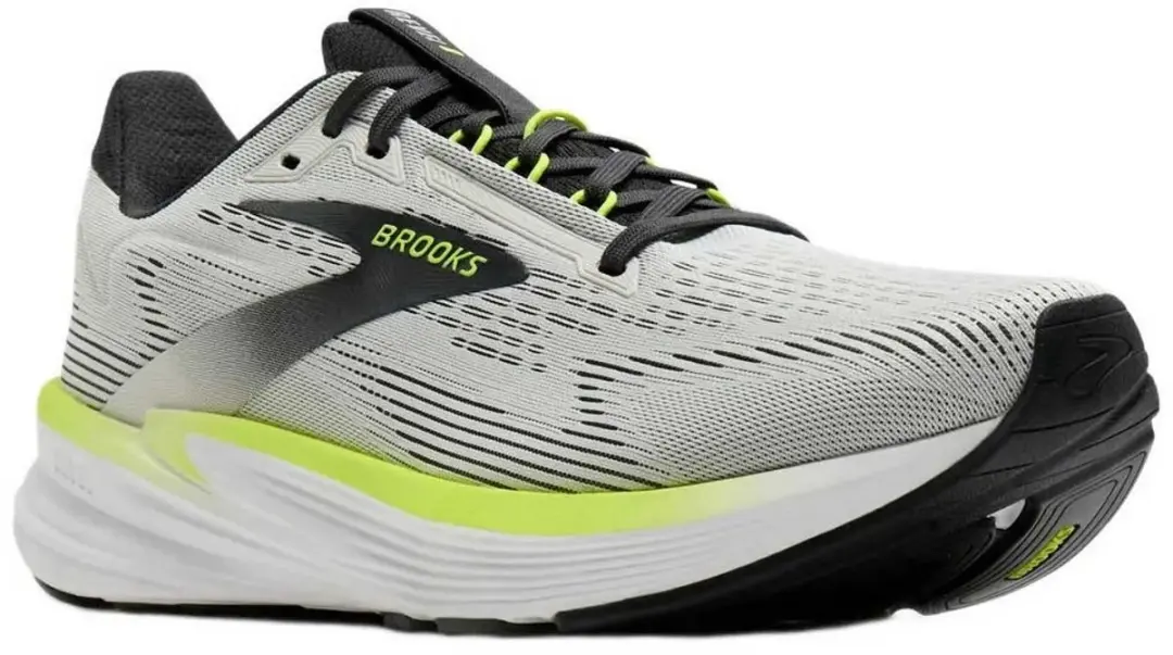 Brooks Revel 8 Heren Hardloopschoenen - 41 - Grijs/Wit/Zwart - afbeelding 3 van 6