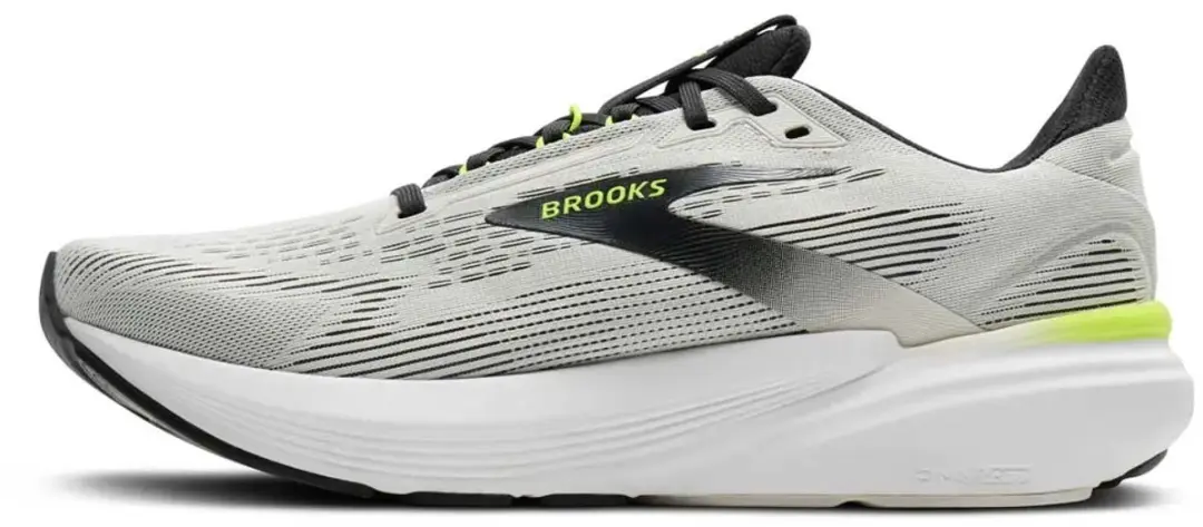 Brooks Revel 8 Heren Hardloopschoenen - 41 - Grijs/Wit/Zwart - afbeelding 4 van 6